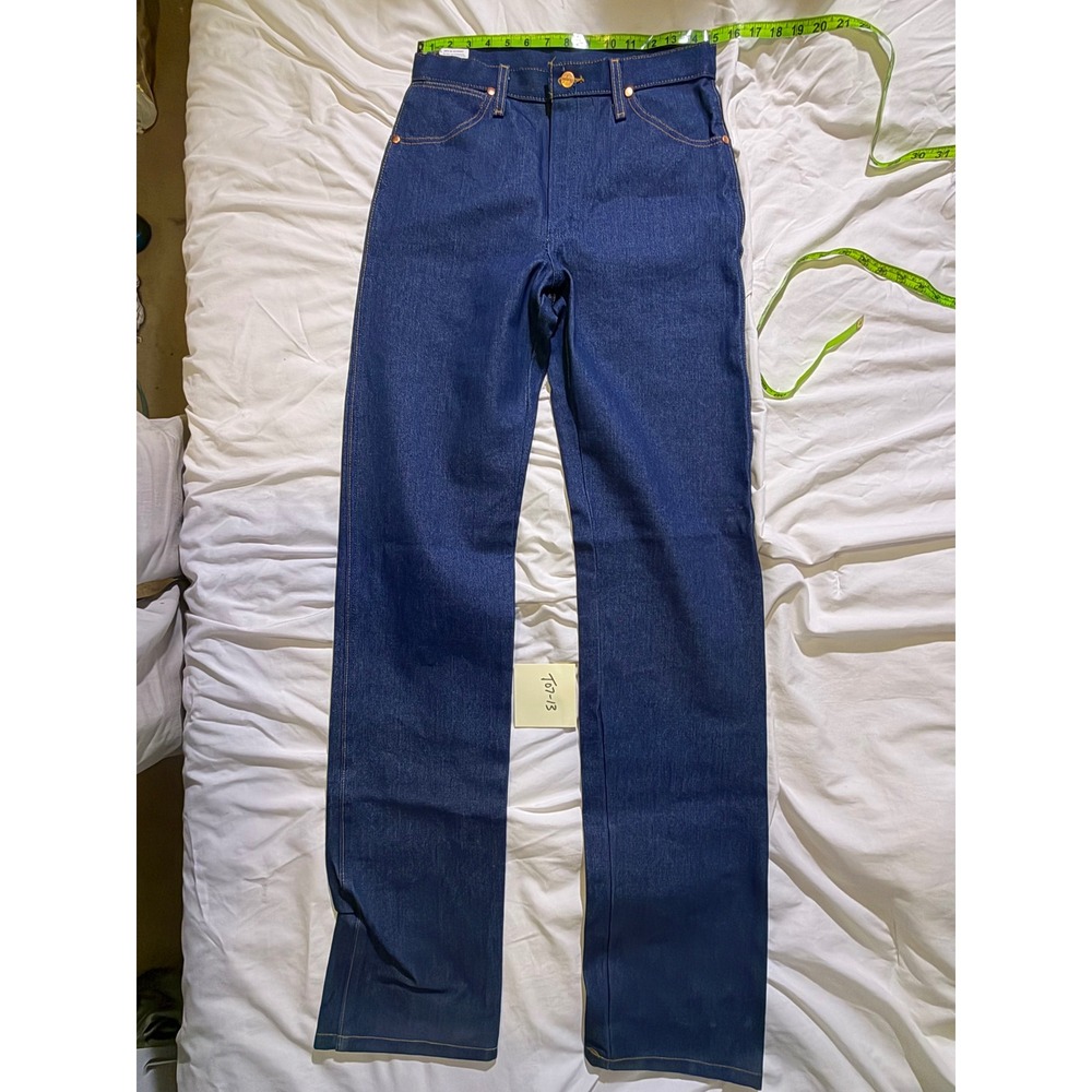 Wrangler 13MWZ Cowboy Cut Original Fit Rigid Indigo Jeans 30x38 New T07-13